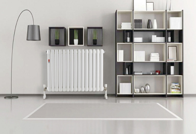 钢制板式星欧娱乐安装效果图